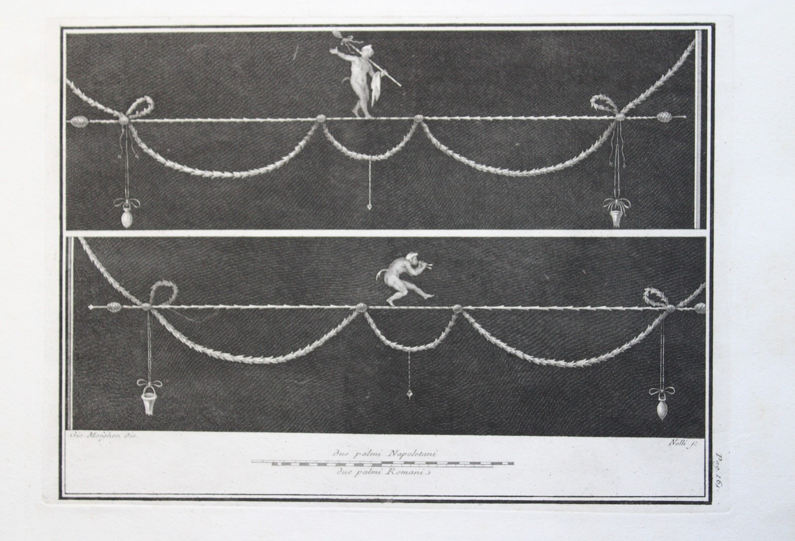 Giovanni Morghen - Antiquities of Herculaneum engraving 1752