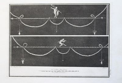 Giovanni Morghen - Antiquities of Herculaneum engraving 1752. This original antique copperplate 