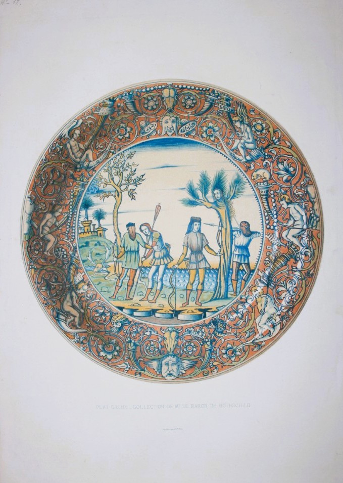 Delange and Bornemann - No 17. Plat creux 1869