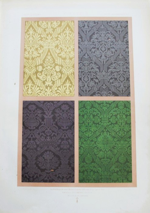 Dupont-Auberville - Chromolithograph of decorative art 1881.