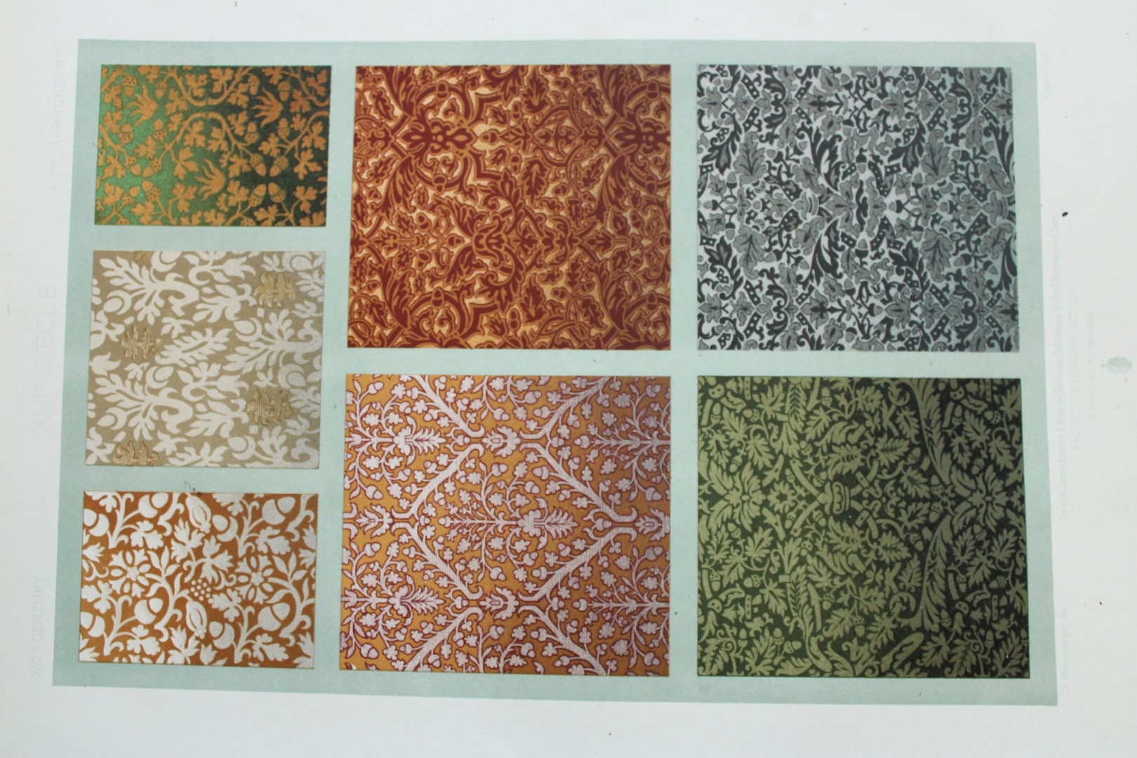 Dupont-Auberville - Chromolithograph of decorative art 1881.