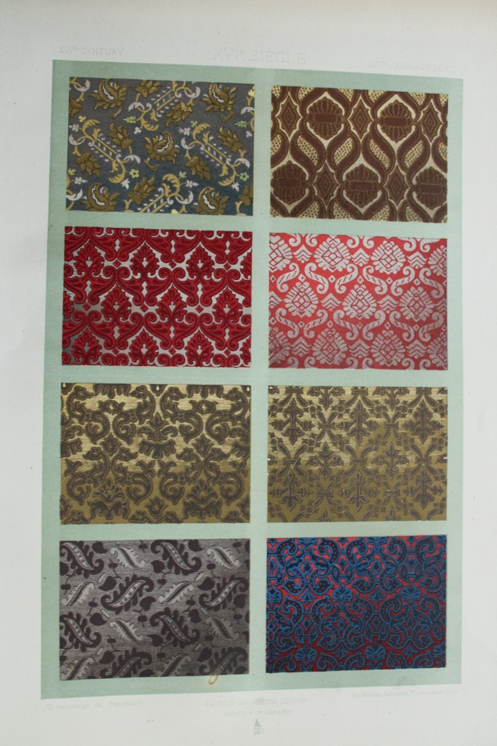 Dupont-Auberville - Chromolithograph of decorative art 1881.