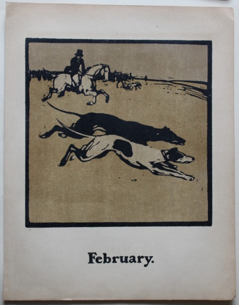 William Nicholson - February Coursing 1898
