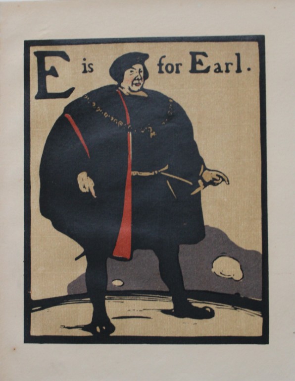William Nicholson - E is for Earl  1898