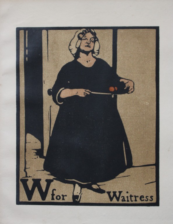 William Nicholson - W is for Waitress 1898