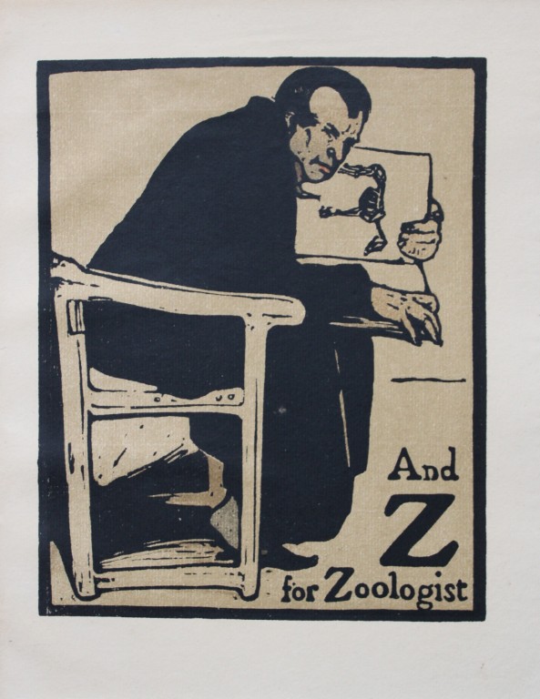 William Nicholson - Z is for Zoologist 1898