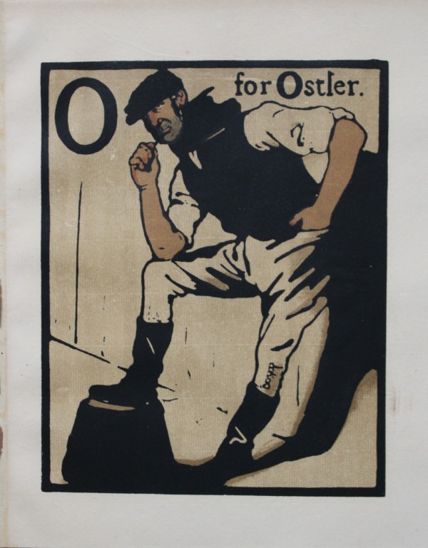 William Nicholson - O is for Ostler 1898