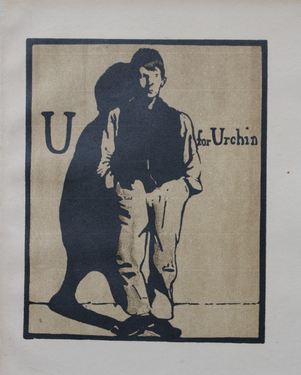 William Nicholson - U is for Urchin 1898