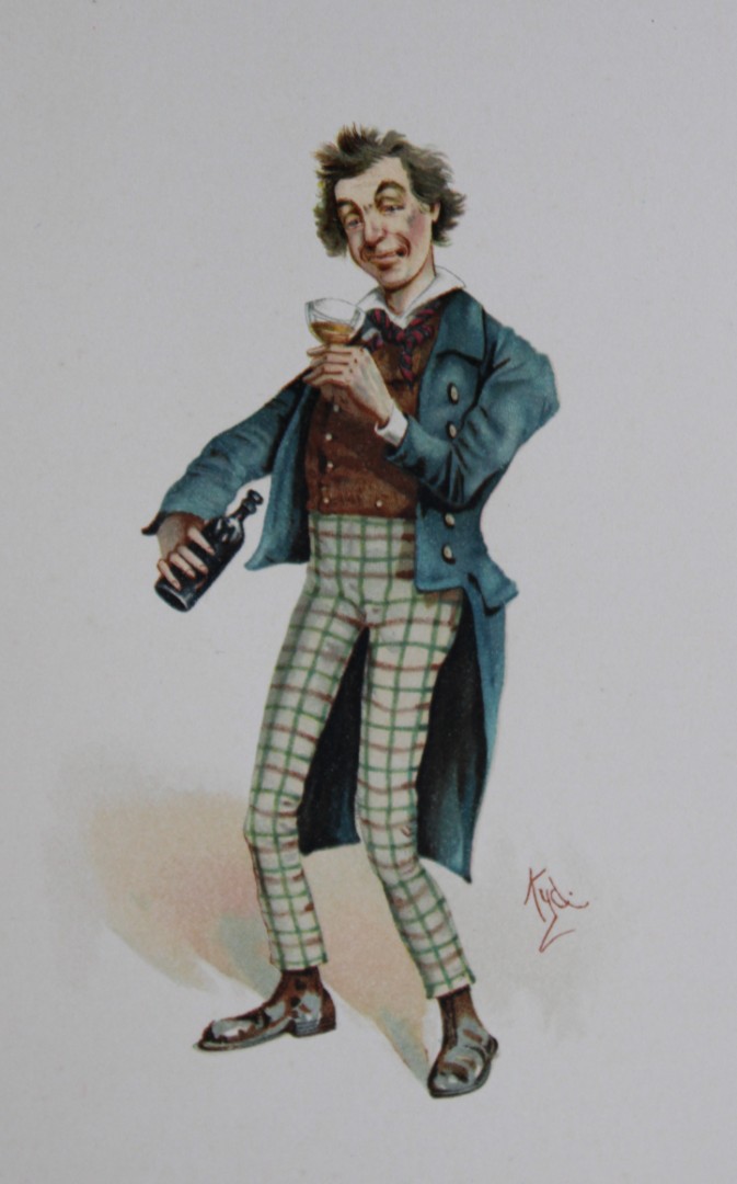 JJ Grandville - 2 prints from Les Fleurs Animees 1846