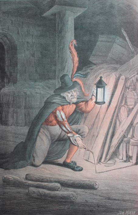 Tom Merry political cartoon - Guy Fawkes No. 2 1887