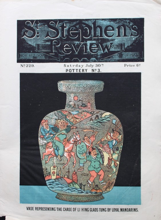 Tom Merry political cartoon - Pottery No. 3 1887