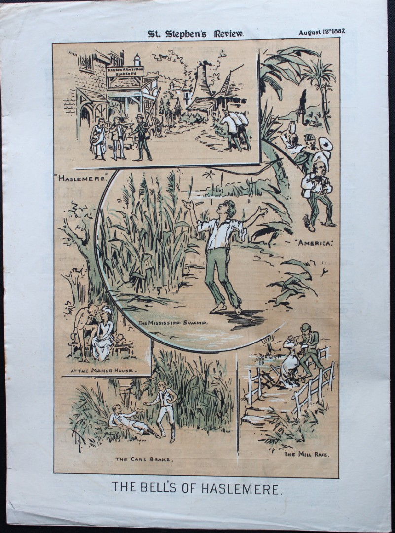 Tom Merry political cartoon - The Bell's of Haslemere 1887