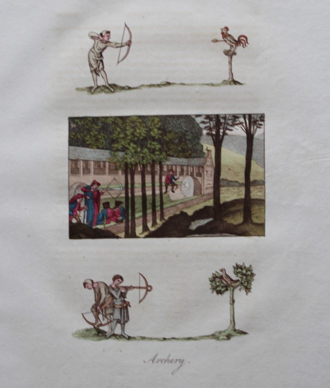 Joseph Strutt - Archery and Slinging 1801