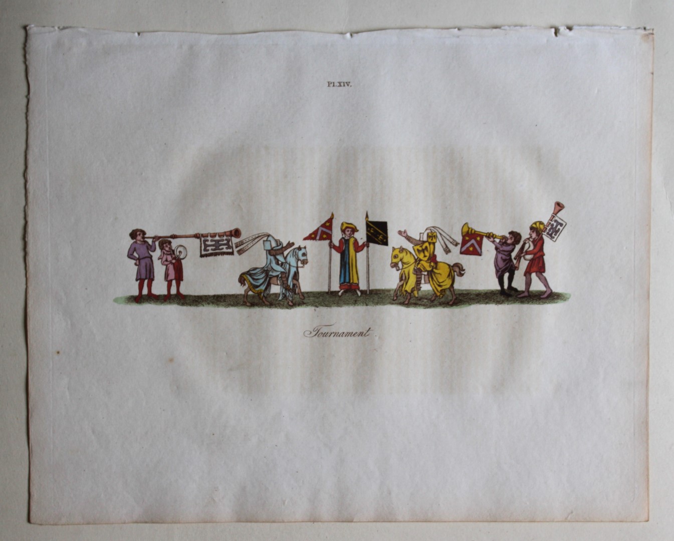 Joseph Strutt - Tournament and Jousting 1801