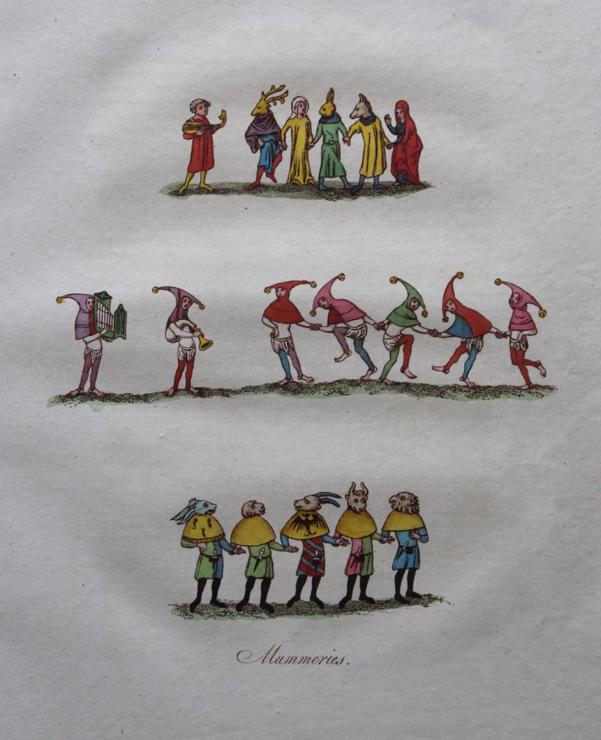 Joseph Strutt - Mummeries & Gleemen 1801