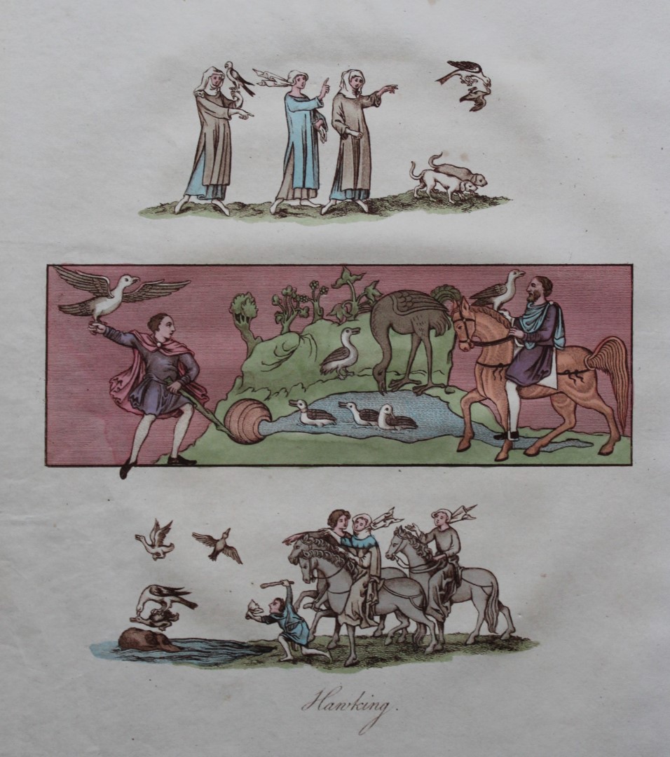 Joseph Strutt - Hunting & Hawking 1801