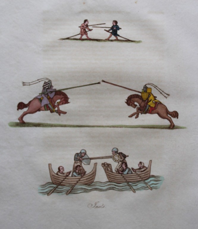 Joseph Strutt - Tournament and Jousting 1801