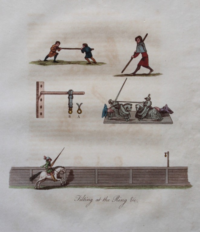 Joseph Strutt - Tournament and Jousting 1801