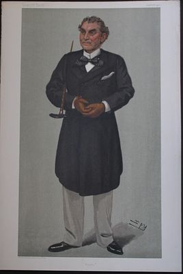 Admiral Sir Algernon Charles Fieschi Heneage - Pompo by Spy 1901. This print was drawn by the 
