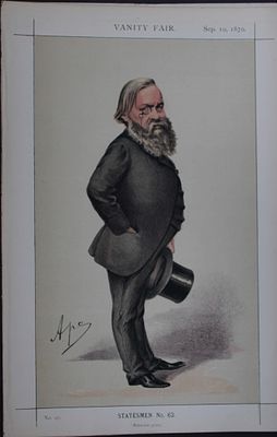 Alexander Beresford-Hope - Batavian grace by Ape 1870. This print was drawn by the Italian 