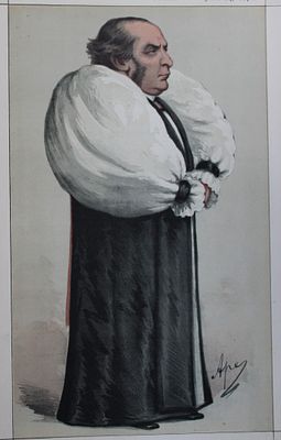William Thomson, Archbishop of York - The Archbishop of Society by Ape 1871. This print was 