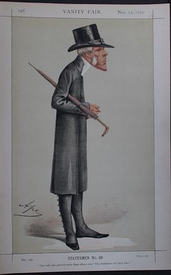 John Jackson, Bishop of London - The Sinfulness of Little Sins by Ape 1870. This print was drawn 