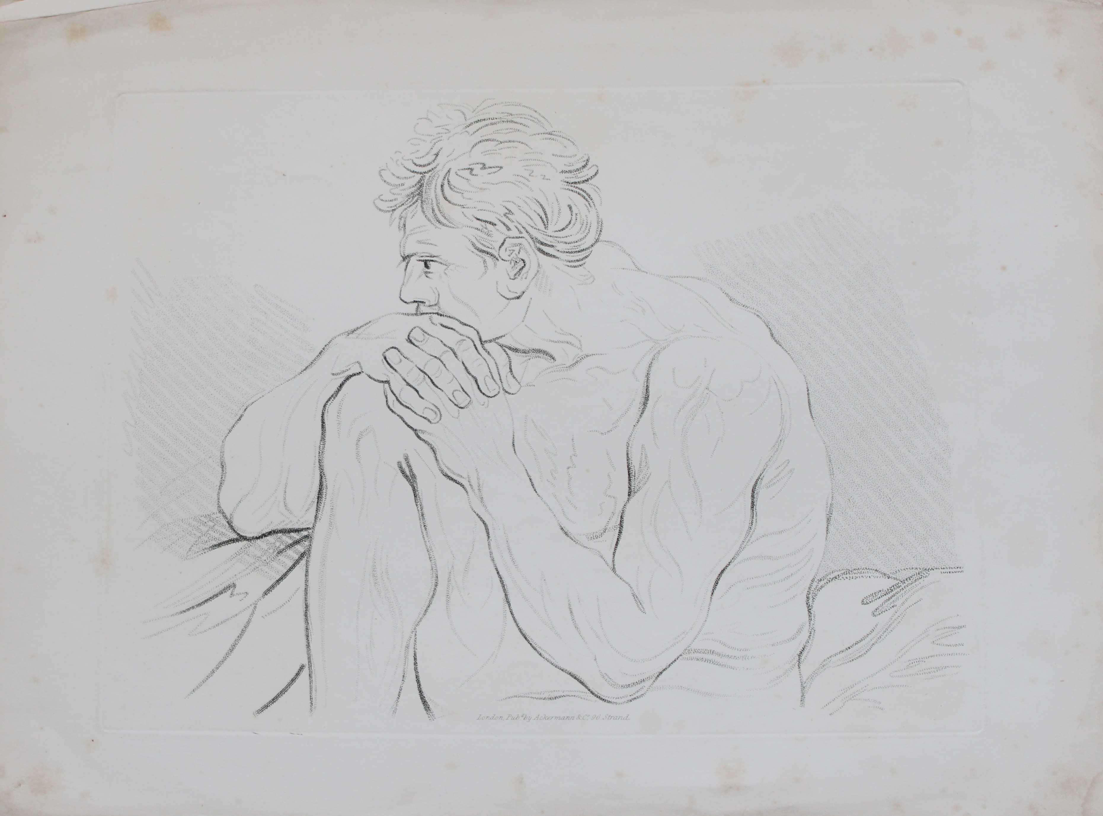 F Bartolozzi and GB Cipriani - Original engraving  1796