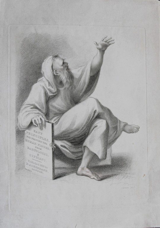 F Bartolozzi and GB Cipriani - Original engraving  1796