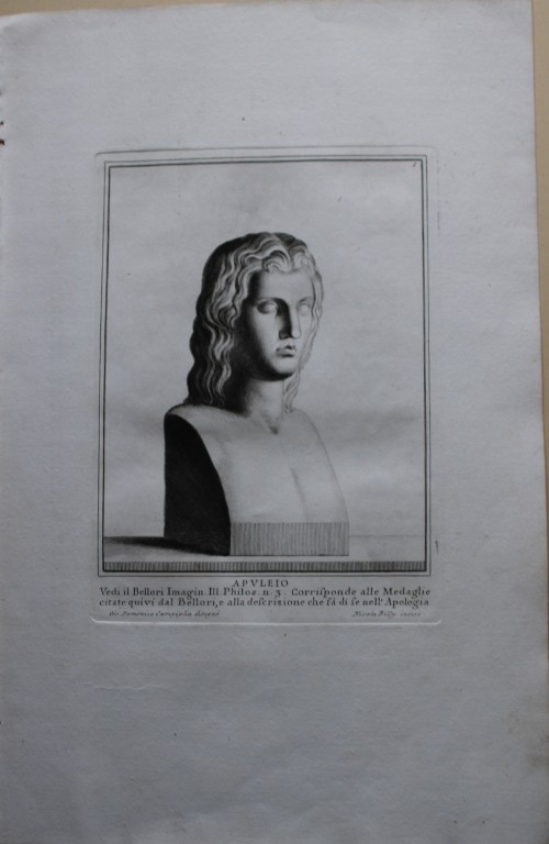 Giovanni Campiglia- Bust of Apuleius by Nicola Billy 1741