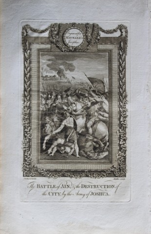 Stothard - Battle of Ain engraved by Blake 1785