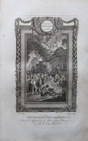 Metz - Fugitive Shechemites engraved by Blake 1785
