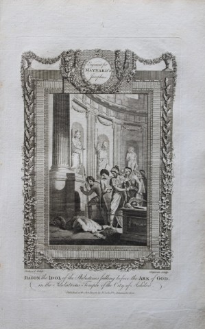 Stothard - Dagon the Idol engraved by Grignion 1785