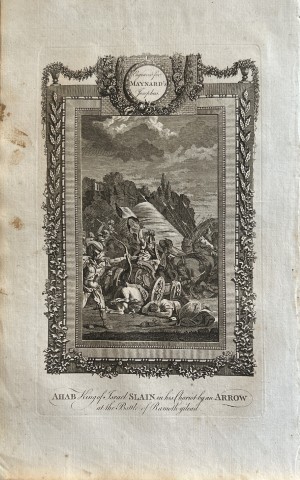 Ahab, King of Israel slain 1785