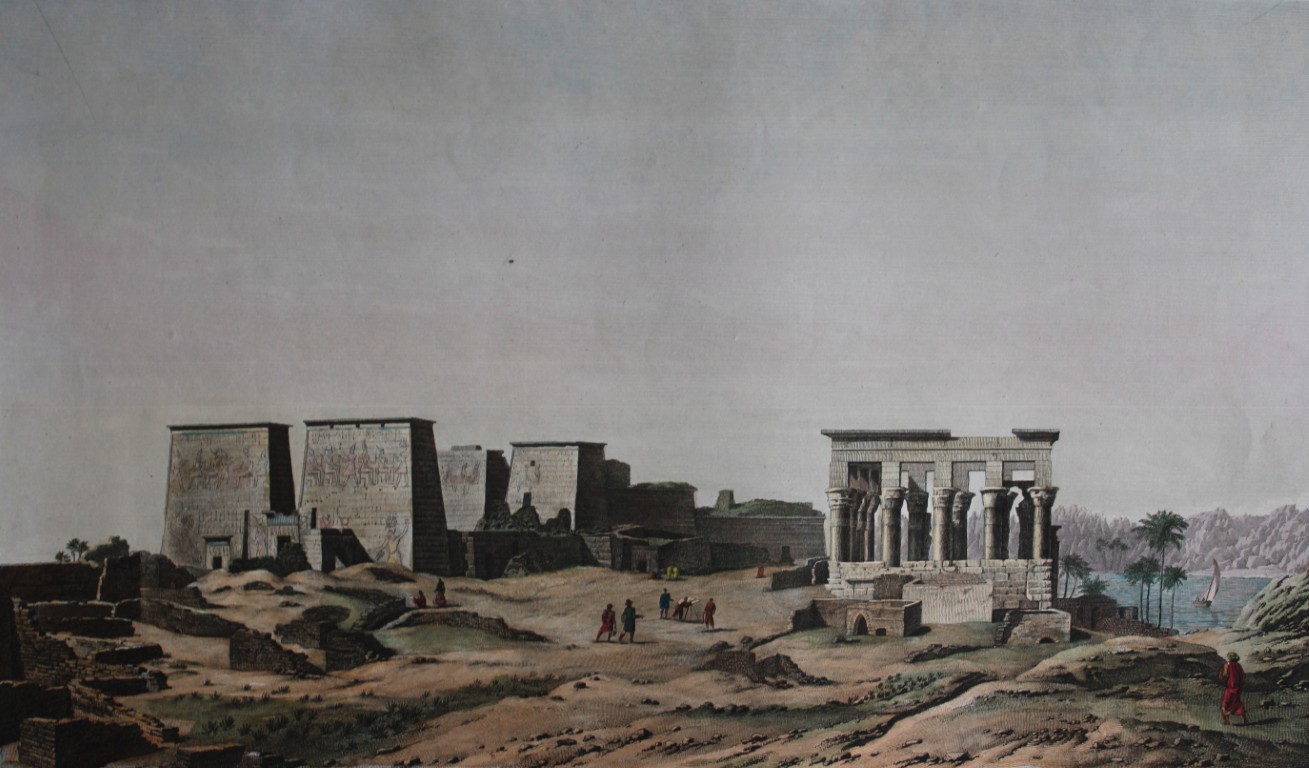 Description de l'Egypte - Philae Island monuments 1820-29
