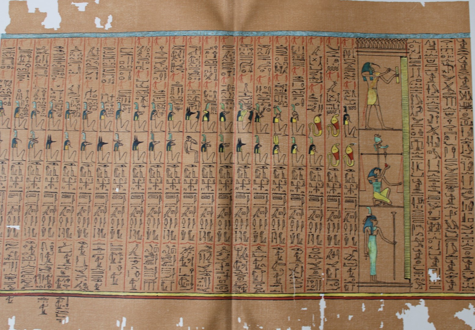 Papyrus of Anhai from the Book of the Dead 1899