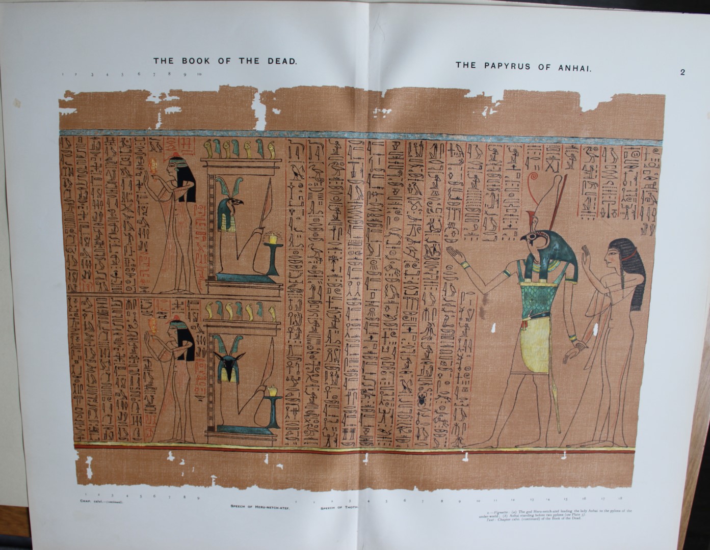 Papyrus of Anhai from the Book of the Dead 1899
