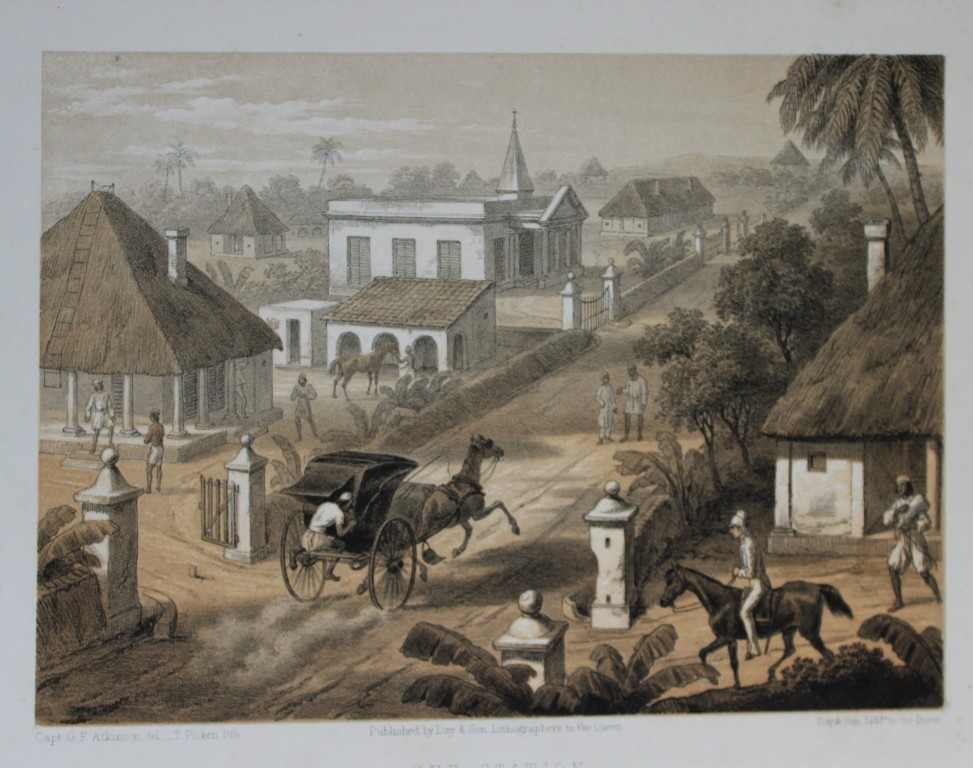 Capt GF Atkinson - Our Station from Curry and Rice from Curry and Rice 1859