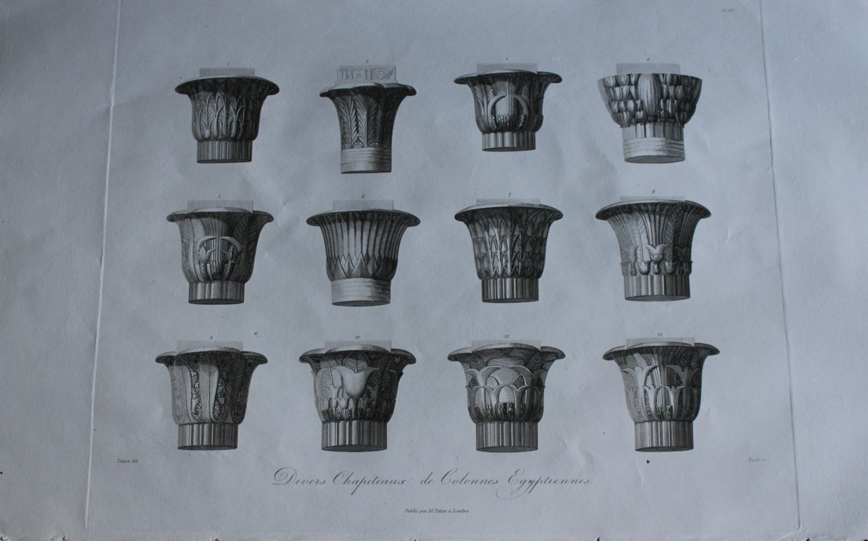 Chapiteaux de Colonnes by Vivant Denon 1807