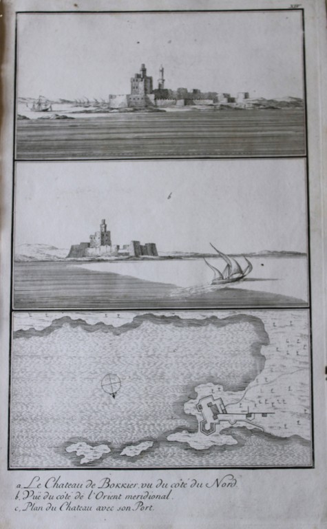 Le Chateau de Bokkier by Capt FL Norden 1792