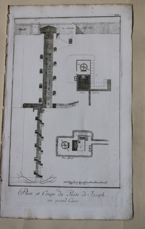 Plan of Puits de Joseph by Capt FL Norden 1792