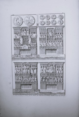 Seroux D'Agincourt - Original engraving of ancient monuments 1823