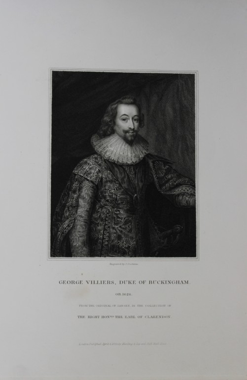 Edward Lodge - George Villiers engraved by  J Cochran 1835