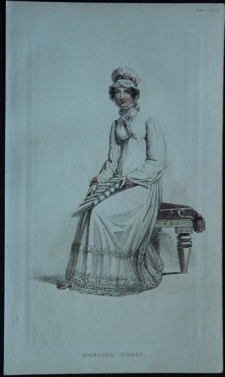 R Ackermann - Engraving of a Morning Dress 1816