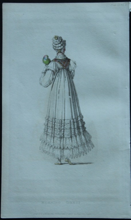 R Ackermann - Engraving of a Morning Dress 1816