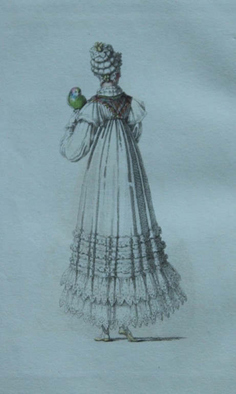 R Ackermann - Engraving of a Morning Dress 1816
