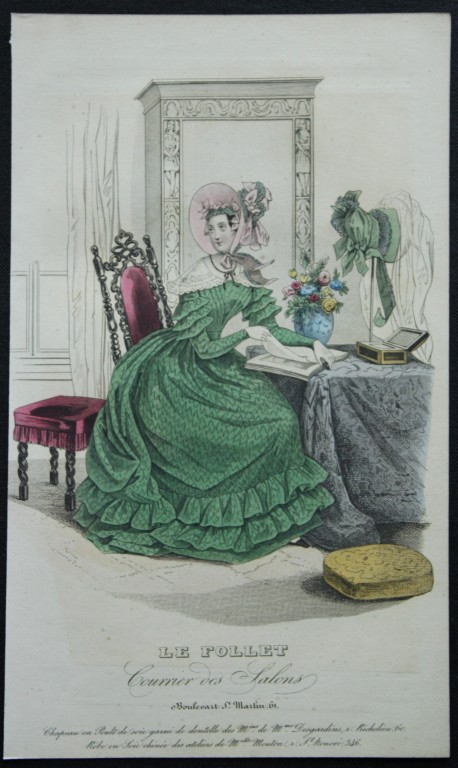 R Sands - Engraving of French Dresses 1816
