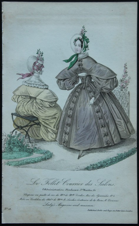 R Sands - Engraving of French Dresses 1816