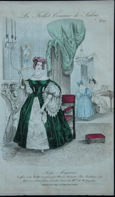 R Sands - Engraving of French Dresses 1816