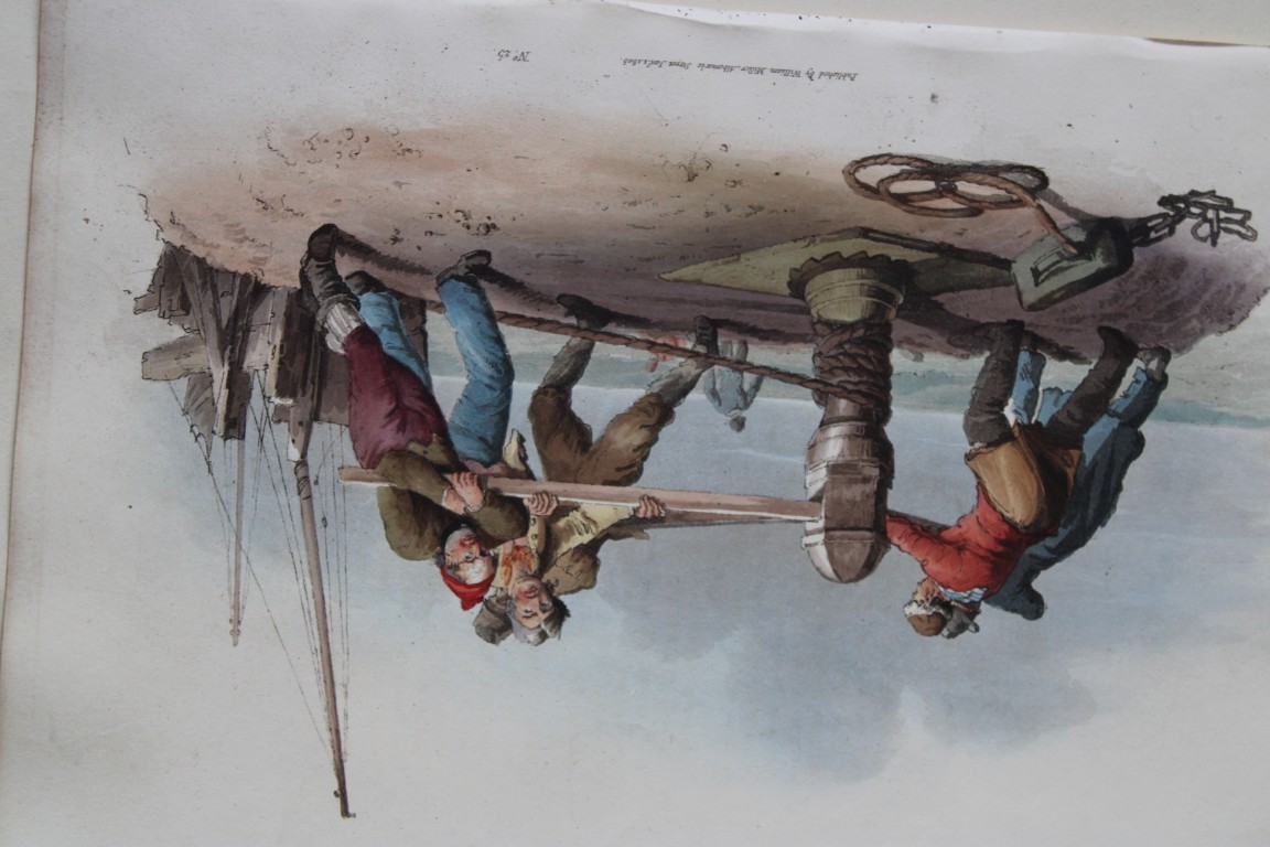 William H Pyne - Fisherman at a Capstan 1808