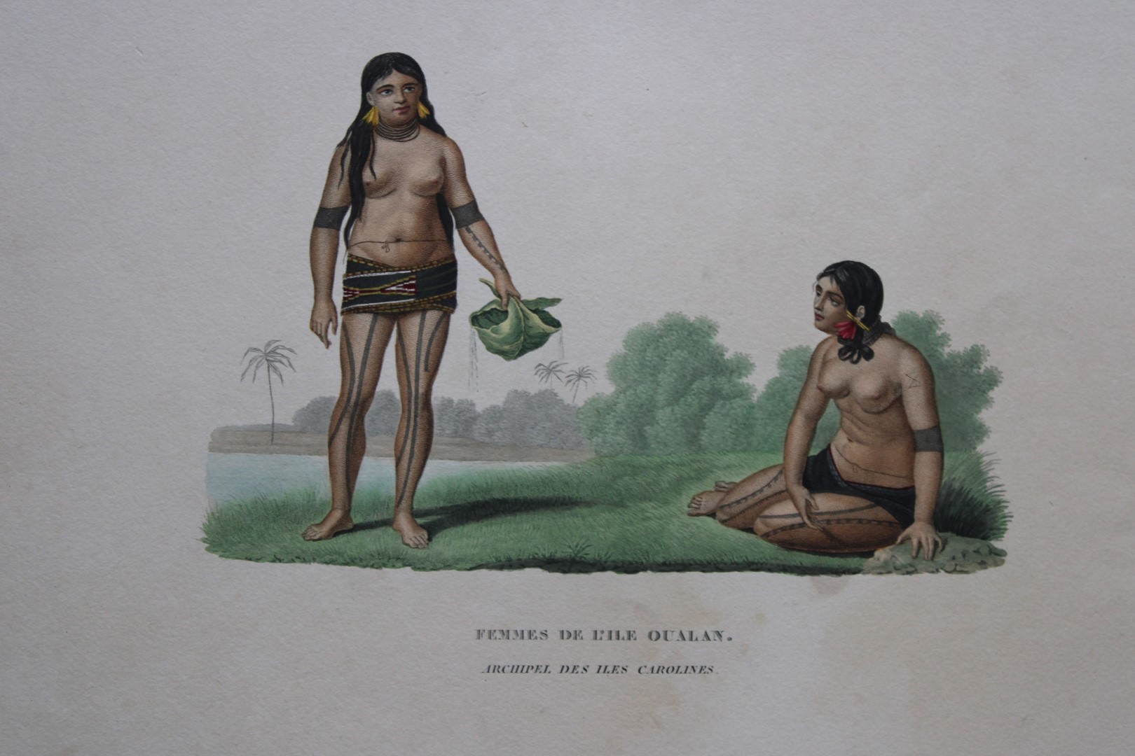 Louis-Isodore Duperrey - Women of Oualan Island 1826